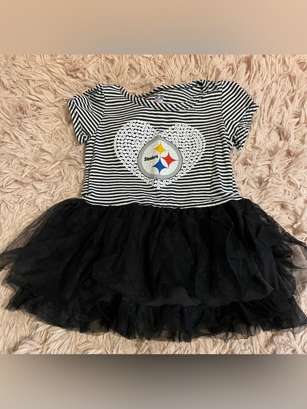 Pittsburgh Steelers Toddler Tutu Dress – 2T